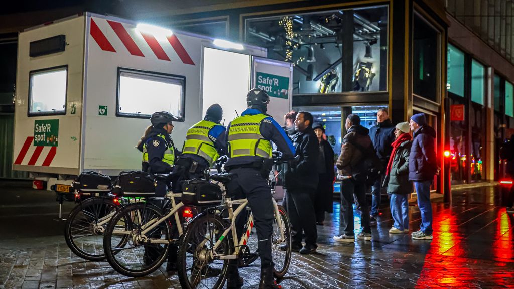 Drie mannen aangehouden na twee berovingen binnen halfuur in centrum Rotterdam