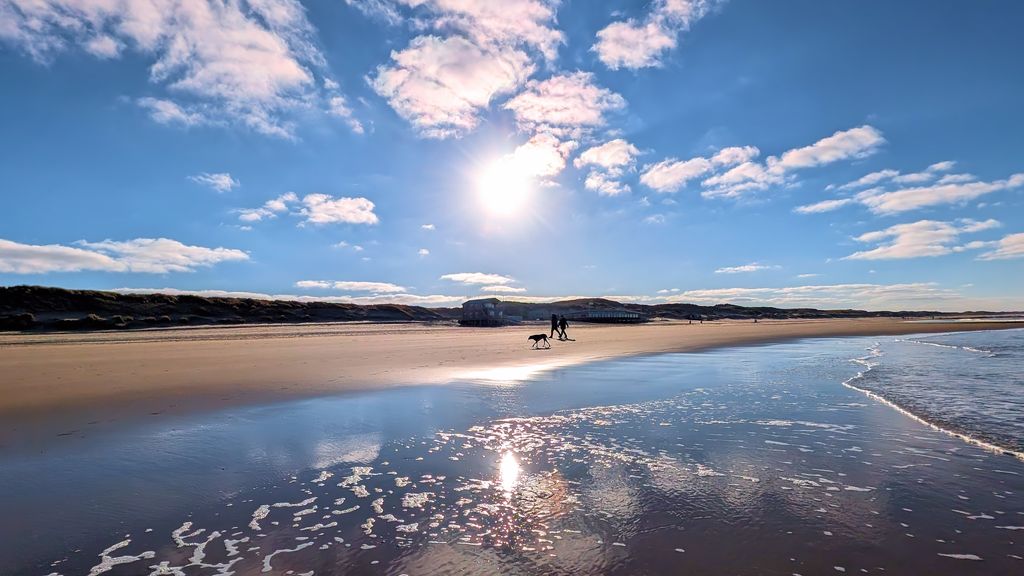 Het is fris en zonnig, morgen weer kans op sneeuw