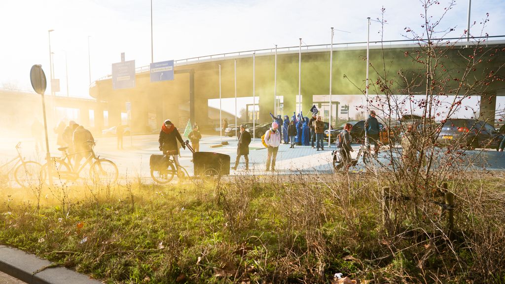 Klimaatdemonstratie verstoord in Arnhem, zeven aanhoudingen